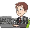 【ホワイト企業に転職!】特徴と見分け方とは?知らないと損する・・・ white_enterprise